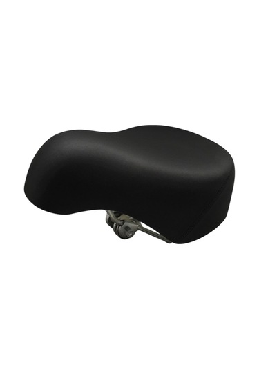 Suntek Elektrikli Bisiklet Sele Rahat Geniş Şok Emici Yetişkin Siyah