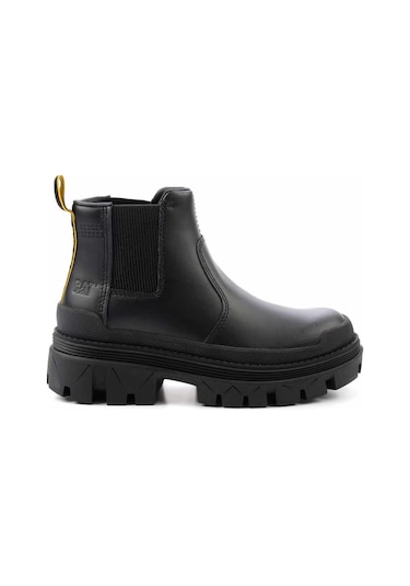 Black Leather Kadın Bot & Bootie Cat0111121503 Black