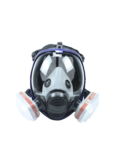 Jialan Kimyasal Maske 6800 Gaz Maskesi Toz Geçirmez Maske Boya