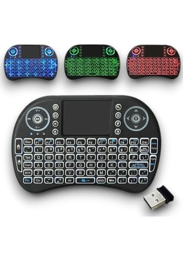 Işıklı Mini Klavye Sayesinde Karanlıkta Bile Rahat Kullanım