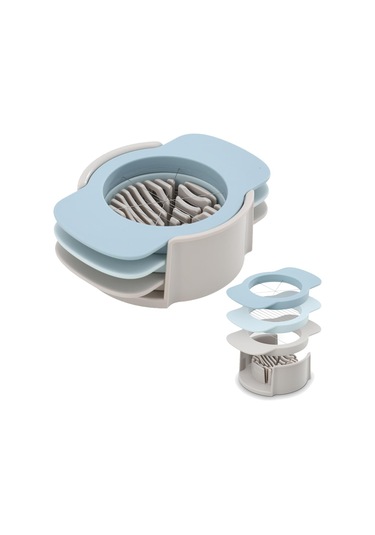 Sert Haşlanmış Yumurta Yumurta Kesici Meyve Dilimi İçin 3 Yumurta Dilimleyici 1 1 Parça