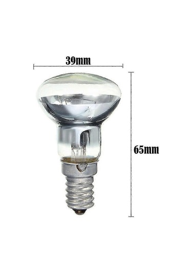 Yedek Lav Lambası E14 R39 30w Spot Vidalı Ampul Şeffaf Reflektör - Kaiyi Diğer