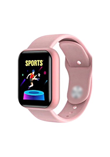 Geeroyoo Renkli 1.3 İnç Ekranlı Akıllı Spor Bileklik - Kalp Atımı, Kan Basıncı Ve Uyku İzleme, Uzaktan Fotoğraf Çekimi, Ip67 Su Geçirmez, Pembe Y68/d20