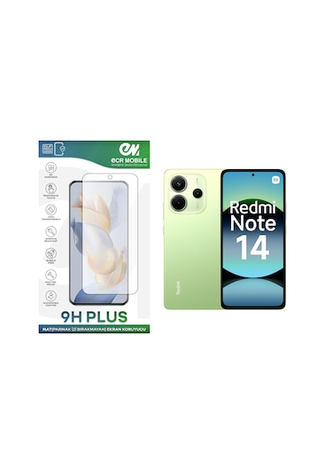 Redmi Note 14 Ekran Koruyucu Mat Parmak İzi Bırakmayan Uyumlu Esnek Nano Kırılmayan