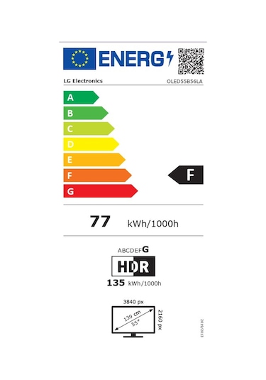 LG OLED55B56LA 55'' 138 Ekran Uydu Alıcılı 4K Smart webOS OLED TV
