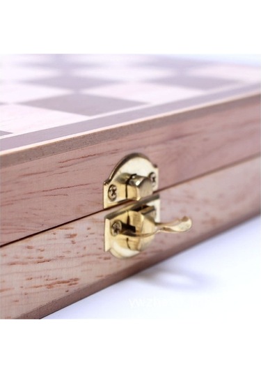 Sones Ahşap Katlanır Satranç Tahtası Oyunu