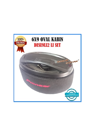 Pioneer 6X9 Oval Hoparlör Kabini 2Li Set