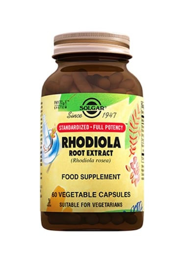 Solgar Rhodiola Root Extract 60 Kapsül