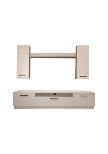 Decoraktiv Trendstyle 5d Slm Tv Ünitesi Tv Sehpası Beyaz