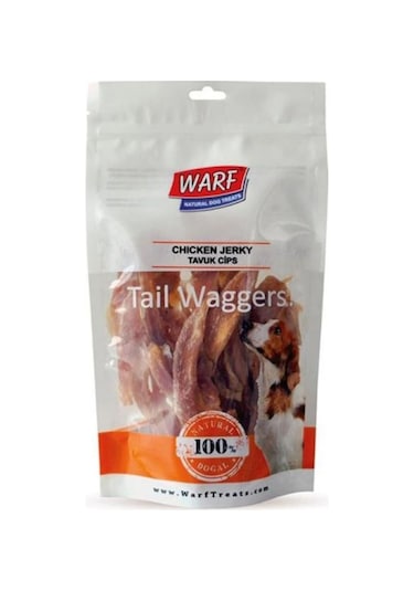 Warf Chicken Jerky Tavuk Cips Köpek Ödülü 140 G