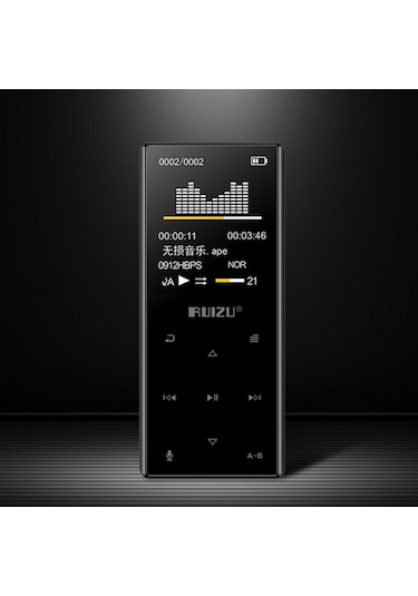 Reedark Ruızu D29 Bt Mp3 Taşınabilir Müzik Video Oynatıcısı Kayıpsız Ses Müzik Çalar 1.8 İnç Tft E