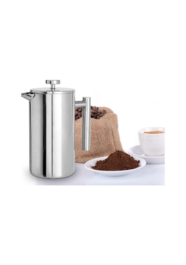 Suntek Magideal Kahve French Press Pot 800 ML Gri