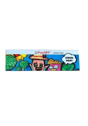 Ponart School Paint Çok Amaçlı Okul Boyası 20 ML Psp-1014 Çok Renkli
