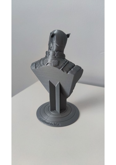 Captain America - Kaptan Amerika Gri Figür / Büst - Biblo 13 Cm