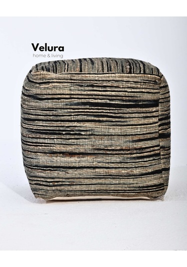 Shiro Beige Black - Puf Yeşil