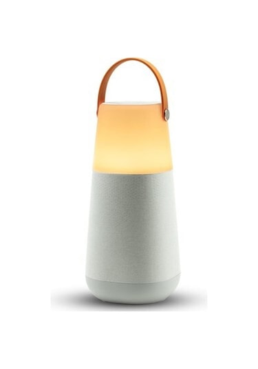 Audio Bright Max - Taşınabilir, Suya Dayanıklı, Işıklı 360 Derece Bluetooth Hoparlör, Aydınlatma, Atmosferik Sesler, Çoklu Senkronizasyon Teknolojisi Ve Şarj Edilebilir Pil İle