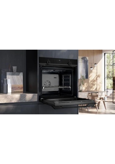 Siemens iQ300 HU736AEG0T 76 LT Buhar Destekli Ankastre Fırın