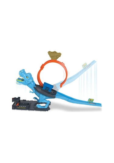 Hot Wheels HKX42 Dinozor ile Mücadele Oyun Seti