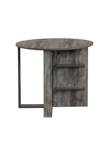 Pasifichome Middle Açılır Kapanır Mutfak Masası Çam / Yuvarlak Yemek Masası