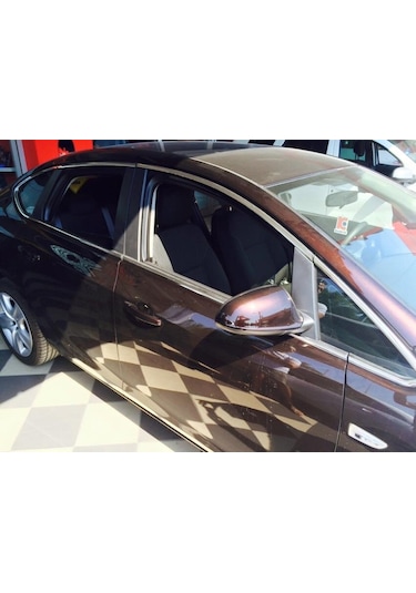 Opel Astra J Sedan Cam Çerçevesi Krom Nikelaj (471862672)