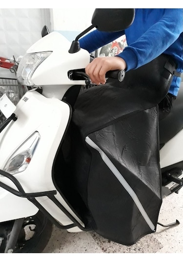 Scooter Diz Koruma Örtüsü Reflektörlü - Termal