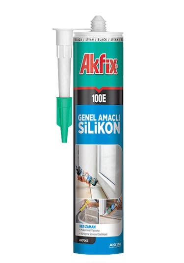 Akfix 100E Silikon Şeffaf 2.8 L