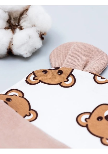 Allbaby Fermuarlı Şapkalı Kundak-kalyon 311220535 Kahverengi