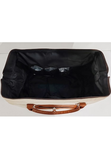 Bebek Bakım Çantası Organizatör Fonksiyonel Anne Bebek Bakım El Çantası Mein Krem