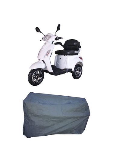 Volta Vm4 + 1500W 3 Tekerlekli 1 Kişilik Motor Brandası