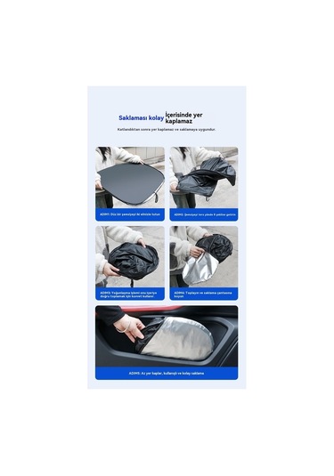 Novahub Araç Ön Cam Güneşlik - Renkli 140x70 Cm 140 70cm