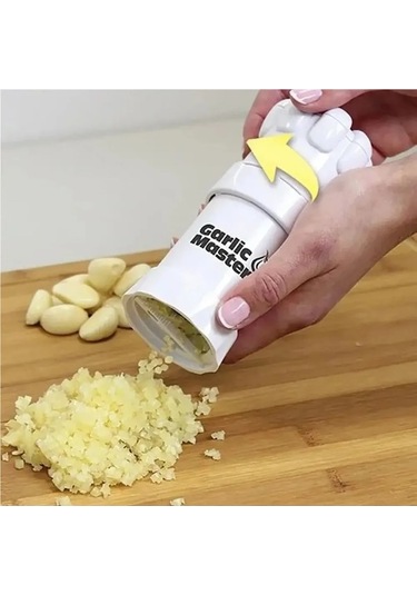 Wondernest Sarımsak Sarımsak Presi, Jialan Fonksiyonlu Dilimleyici, Çok Beyaz Lv Beyaz