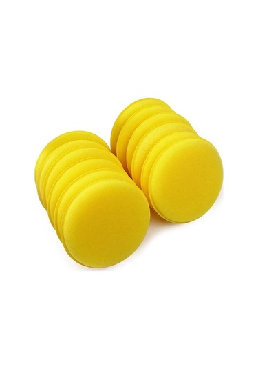 Premium Quality 100mm Sarı Köpük Sünger Pad 5 Adet