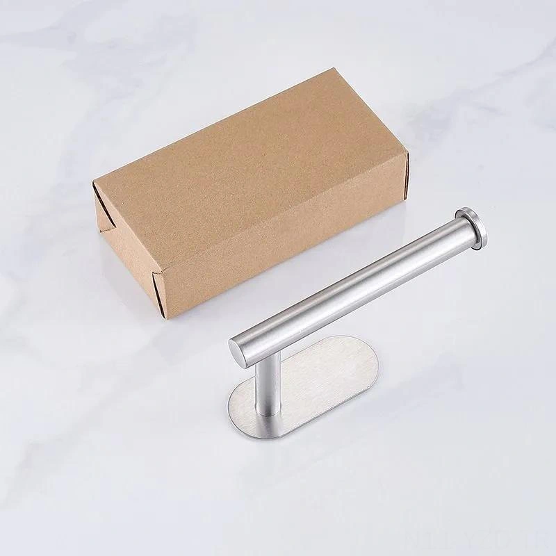 Yuntech01 304 Paslanmaz Çelik Banyo Kağıdı Tutucu, Yapıştırıcı Montaj, Paslanmaz, 2.5 Kg Yük Kapasitesi, Dönme Engeli, Modern Tasarım Altın