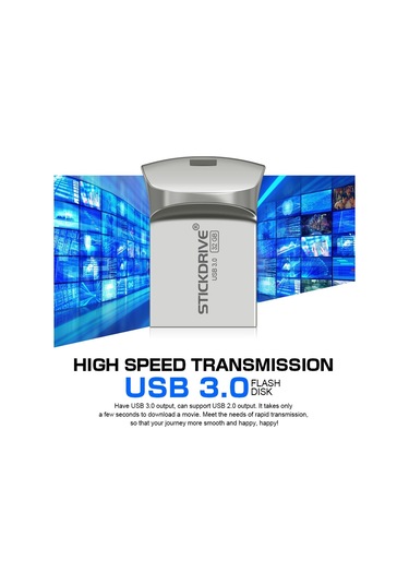 Sones Stıckdrıve 32gb Usb 3.0 Yüksek Hızlı Yaratıcı Metal U Disk