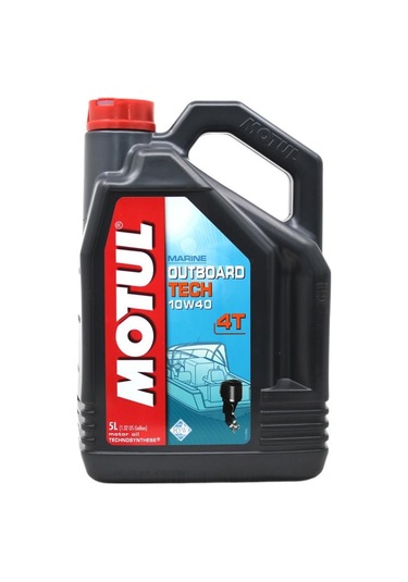 Motul Marine Outboard Tech 10W-40 4T 5 L Tekne Motor Yağı
