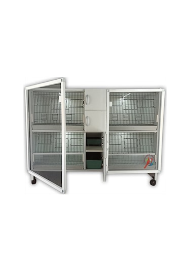 İstanbul Kafes Model 4Y-Oy Pvc Kuş Dolabı