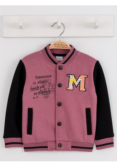 Bizizo Kız Çocuk Hırka 2-5 Yaş Mürdüm 39004272424w1-2 Mürdüm