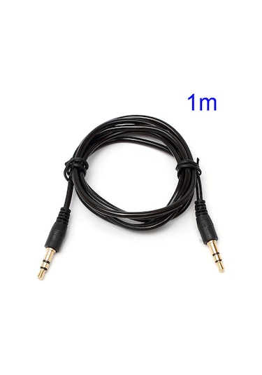 Cbtx Stereo Ses Kablosu 3.5 MM 1 Metre Siyah