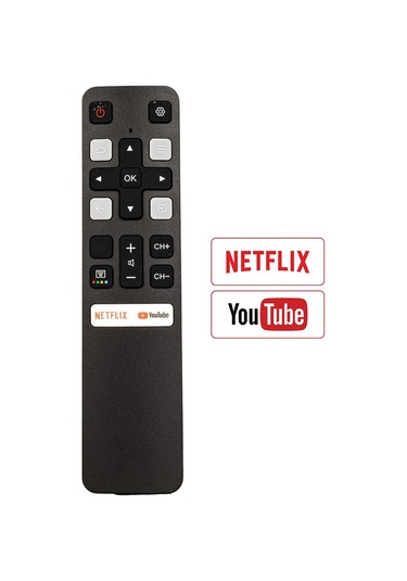 Tcl Rc 802v - Fnr1 - Htc120 Ses Komutsuz Lcd Led Tv Kumanda