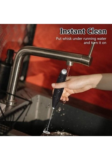 Soulader El İle Süt Köpürtücü, Cappuccino Ve Latice İçin Manuel Süt Köpük Makinesi, Evde Kafe Tarzı Sıcak Soğuk İçecekler İçin Pratik Köpük Yapma Aleti Siyah