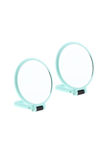 Suntek Katlanabilir El 2 Taraflı Makyaj Aynası Büyüteçli