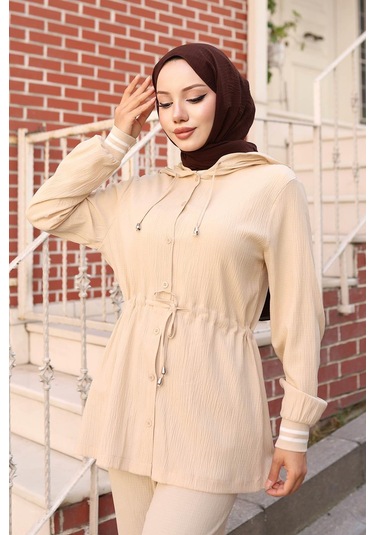 Ribana Detaylı Takım Bej Bej