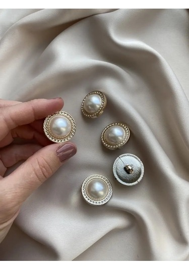 Siberiana 25 Mm İlik Düğmeli İnciler 160972333