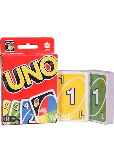 Kzl Uno Oyun Kartı
