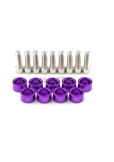 Mor Renkli Jdm Vida Pul Seti 10 Adet