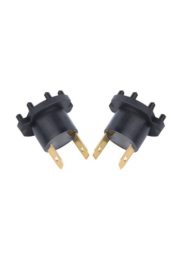 Shineyee Mazda 3/5/323, Kawasaki Er6-f, Aprilia Sl1000 Falco İçin 2 Adet Siyah Plastik Far Ampul Tutucusu - Oem B28v510a3