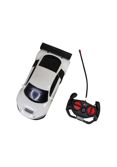 Ctoy 1:16 Uzaktan Kumandalı Sarjlı Model Araba 61779 Beyaz Çok Renkli