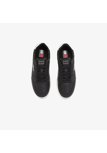 Tommy Hilfiger The Greenwich New Ess Erkek Siyah Spor Ayakkabı 026 Em0em01574 Siyah