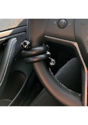 Tesla Model 3/y, Wg, Kaiyi Direksiyon Simidi Aksesuarı İçin Direksiyon Simidi Güçlendirici Ağırlık Otopilot Karşı Ağırlık Halkası