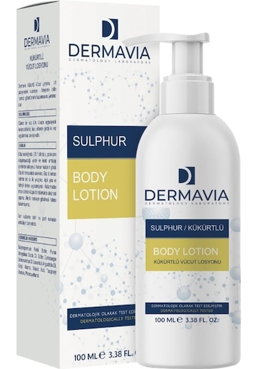 Dermavia Kükürtlü Vücut  Losyonu 100 ML